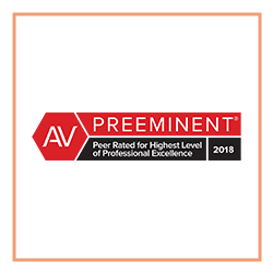 Martindale-Hubbell Preeminent 2018 Martindale-Hubbell Preeminent 2018